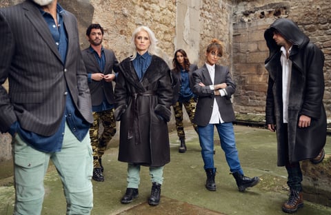 Photographe campagne prêt-à-porter, vêtements de luxe