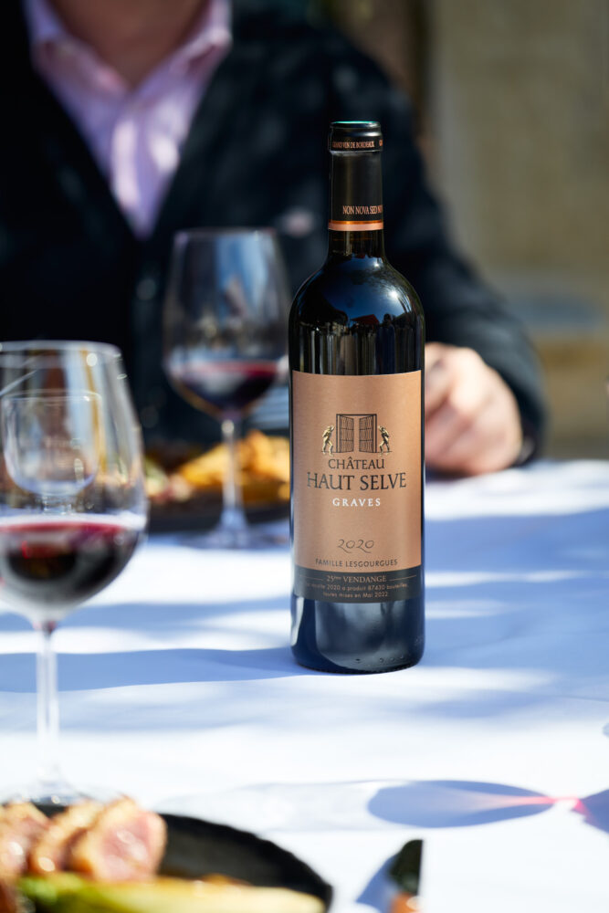 Packshot vin lifestyle